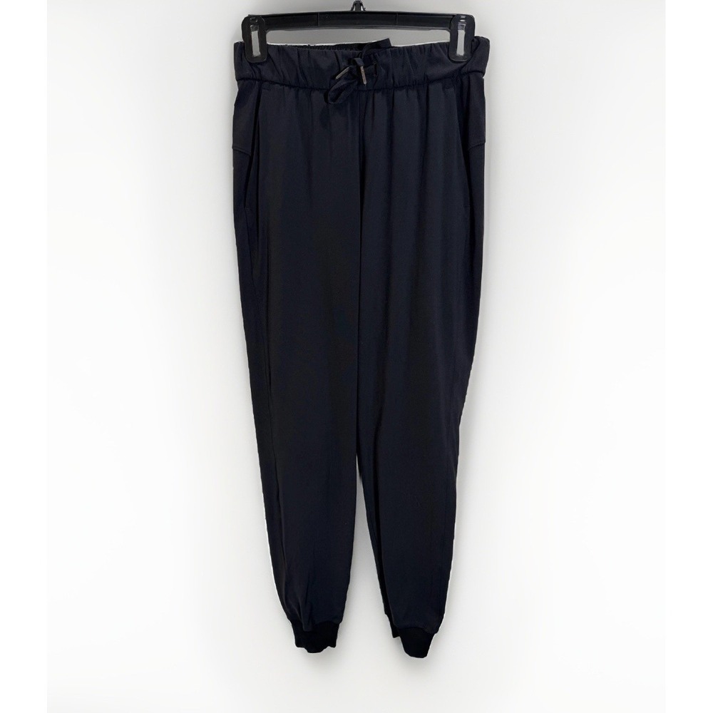 Lululemon Jogger Pant On The Fly Women's Size 2 Black Pull On Travel Active